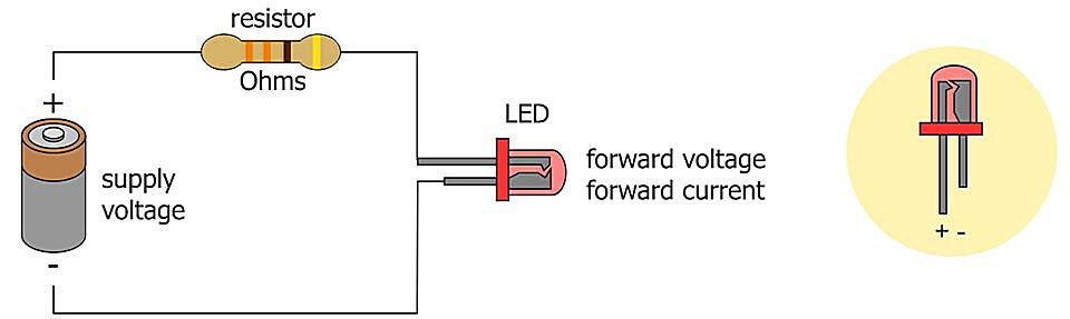 Can You Power An Led With A 1.5 V Battery