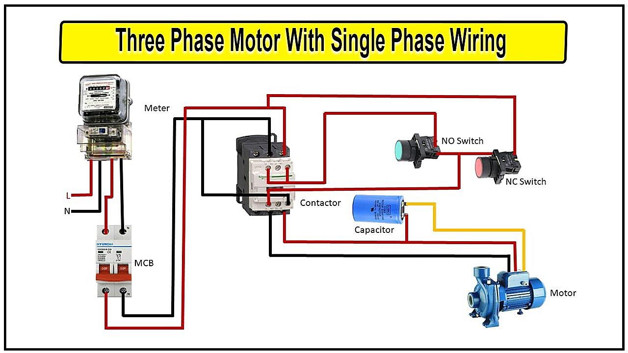 How To Connect Single Phase To 3 Phase