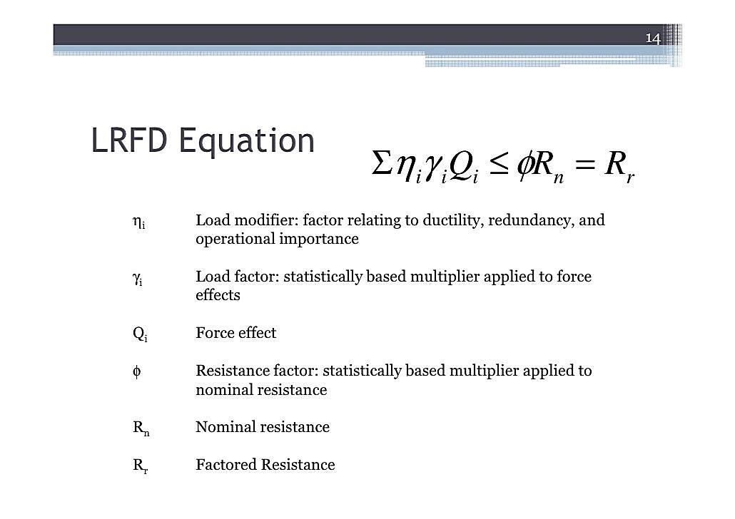 Is Aci 318 14 Asd Or Lrfd
