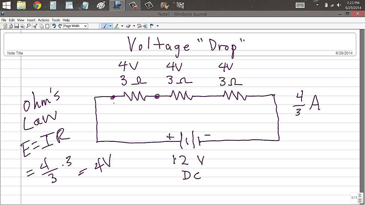What Should A Voltage Drop Test Read