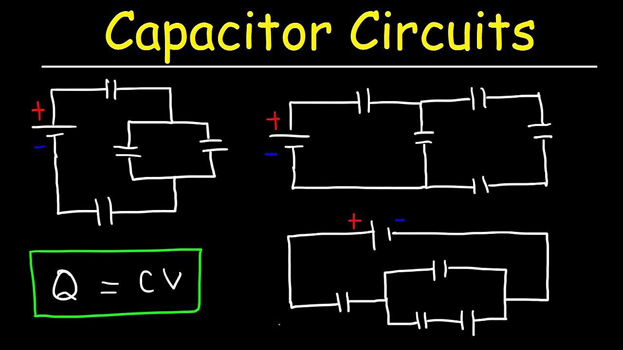 How to find parallel and series capacitors